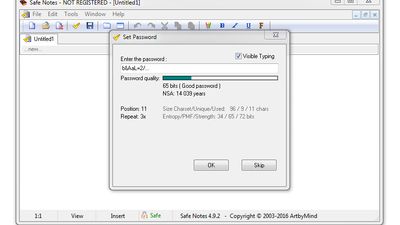 Password dialog