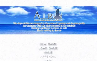 AIR title screen