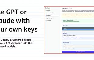 OpenWispr screenshot 2