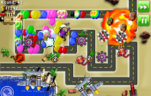 Bloons TD screenshot 2