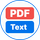PDF to Text Chrome Extension icon