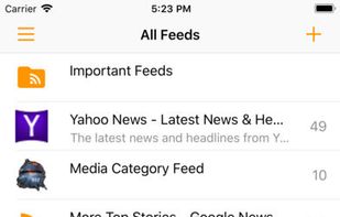 Smart Feed Reader screenshot 1
