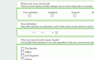 CreateSurvey screenshot 1