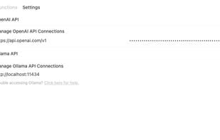 Connect multiple OpenAI compatible APIs or Ollama instances