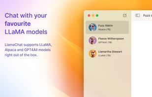LlamaChat screenshot 1