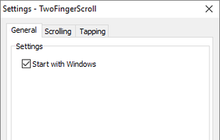 TwoFingerScroll screenshot 1