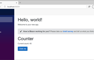 Blazor screenshot 1
