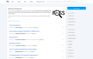 fossjobs screenshot 1