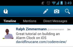 UberSocial screenshot 1