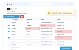 importOK screenshot 1