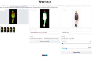 Text2Human screenshot 1