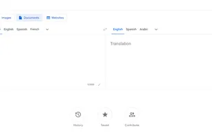 Google Translate screenshot 1