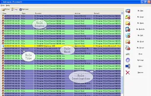 Adragon Firewall screenshot 1