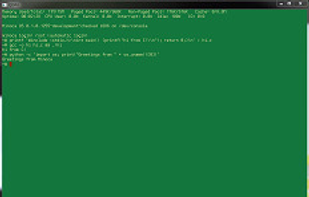 Minoca OS screenshot 1