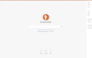 DuckDuckGo Homepage