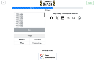 Compress Image screenshot 1