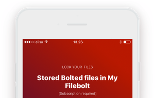 Filebolt screenshot 1