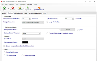 PDF to EXE Converter screenshot 3