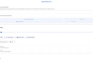 SecurePass Pro screenshot 1