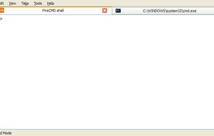 FireCMD user interface