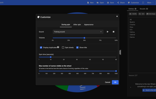 Wheel of Names screenshot 1