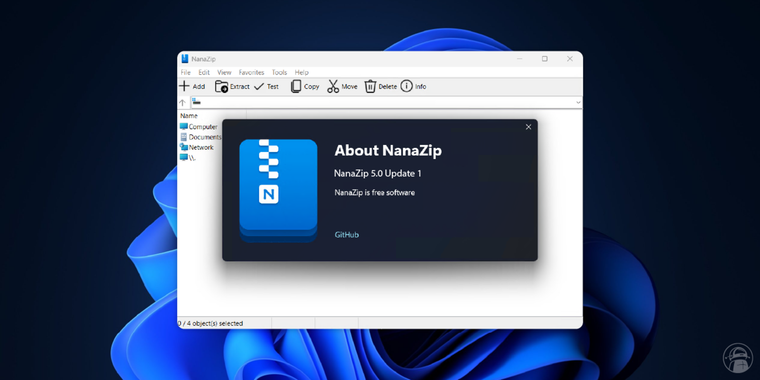 NanaZip 5.0 update boosts file format support & localization improvements image