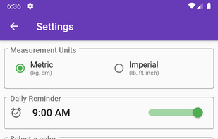 BMI Calculator - Weight Loss Tracker screenshot 1