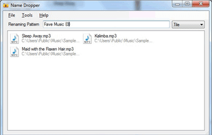 Name Dropper screenshot 1