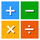 Solve - A colorful calculator icon