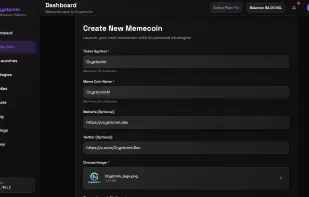 create token feature