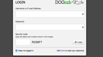 DogNZB screenshot 1