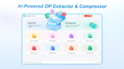 AI-Powered ZIP Extractor & Compressor