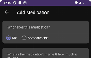 MediTrak screenshot 1