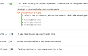 mytemp.email screenshot 2