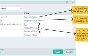 Database Connection Editor