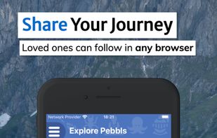 Journey feed allows followers to like and comment on your posts.