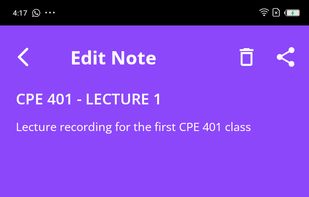 AudioNotes screenshot 2