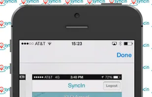 Just a quick view of the SyncIn native Iphone app. 