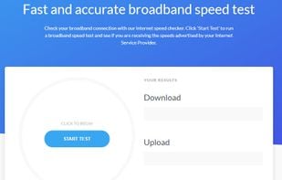 Broadband Speed Test screenshot 1