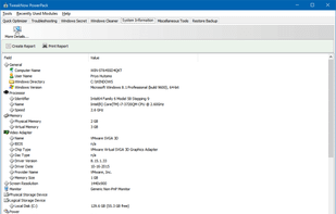 System information Window