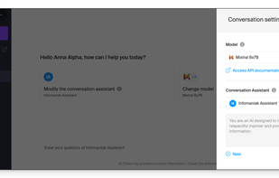 Infomaniak AI Tools screenshot 1