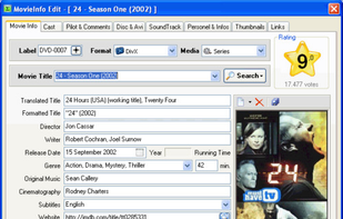 Eax Movie Catalog screenshot 1