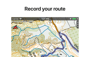 Topo GPS screenshot 2