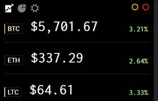 Crypto Price Widget screenshot 1