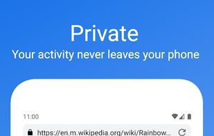 Pluma Browser screenshot 1