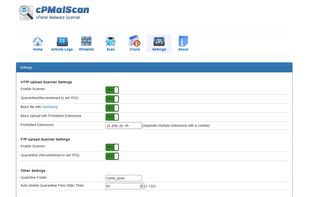 cPMalScan settings