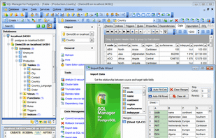 EMS SQL Manager for PostgreSQL screenshot 1