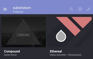 Substratum (Theme Engine) screenshot 1