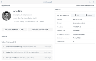 WebEngage screenshot 1