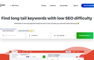 KWFinder screenshot 1